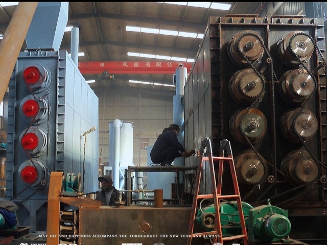 白丝紧致爆乳自慰喷水AV蜜桃机械展示高品质连续式活性炭生产设备